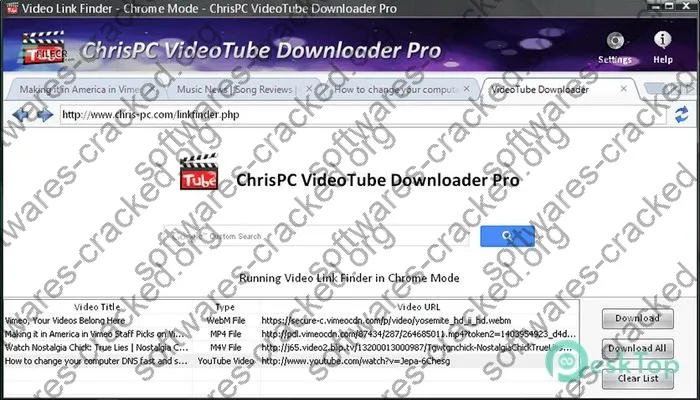 ChrisPC VideoTube Downloader Pro Crack 14.24.0720 Free Download